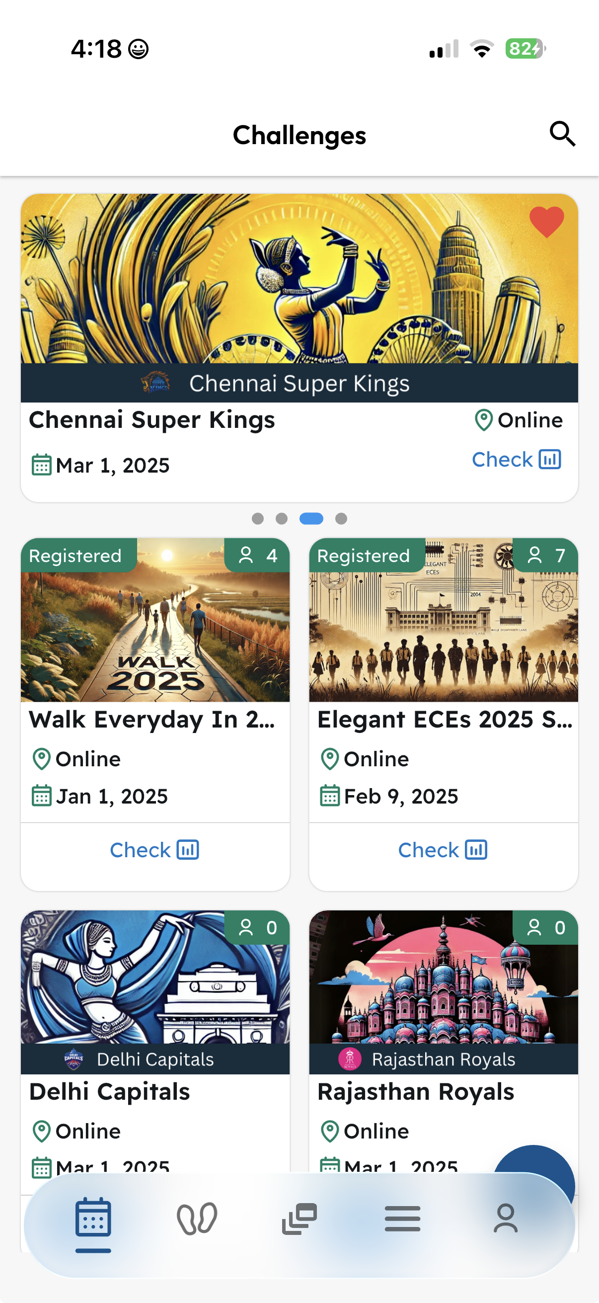 Join Exciting Challenges